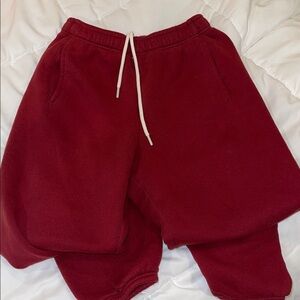 Aerie Women's Red Joggers